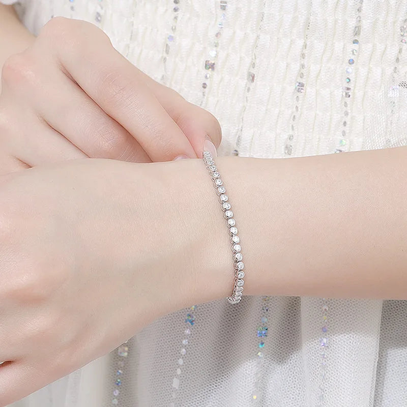 Diamond tennis bracelet - 2mm