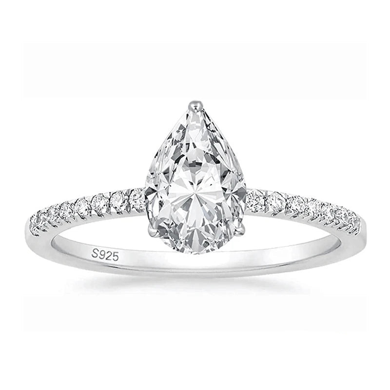Pear Diamond Ring - 2CT