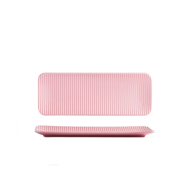 Lizan stripe Tray - small