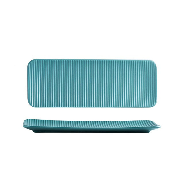 Lizan stripe Tray - large