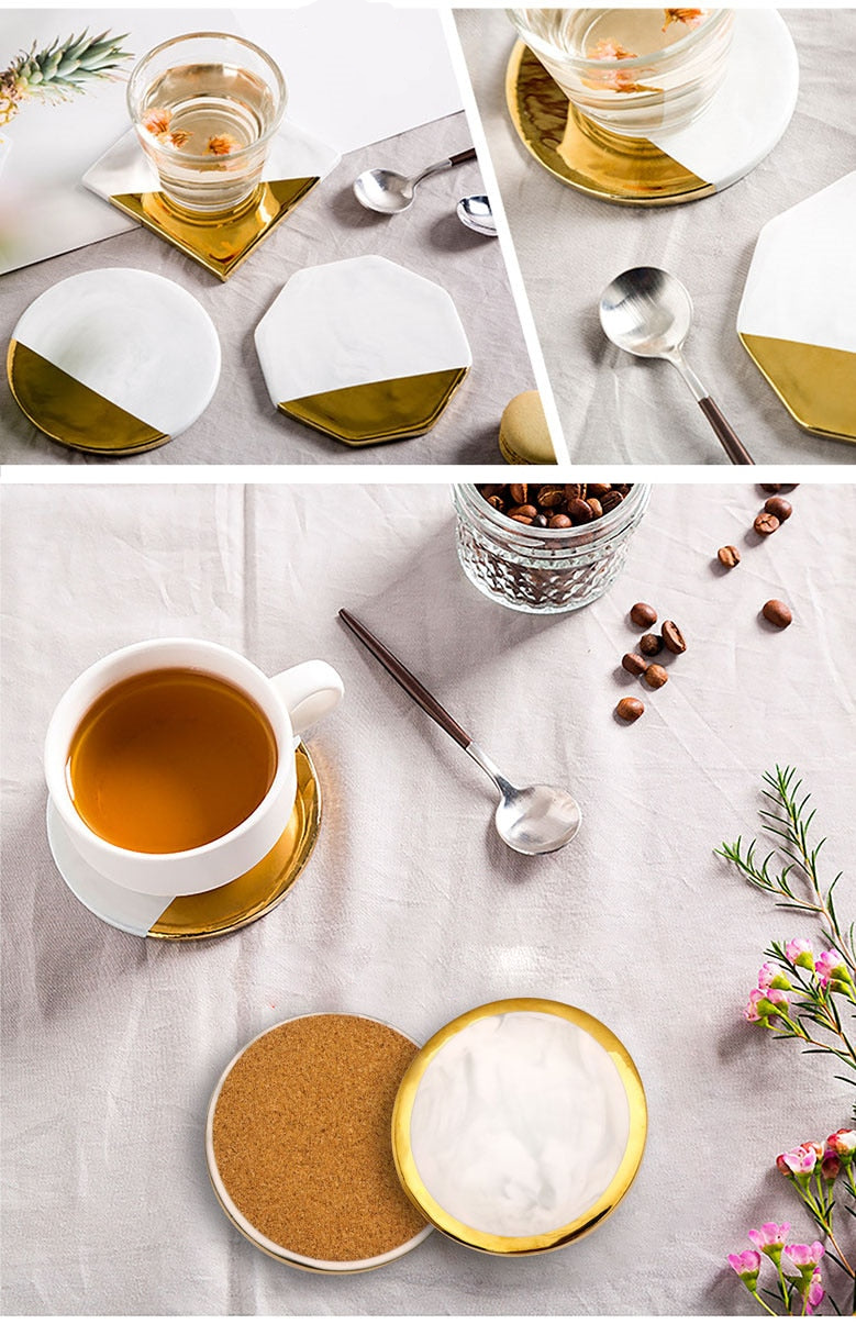 Lukie geometric Coasters