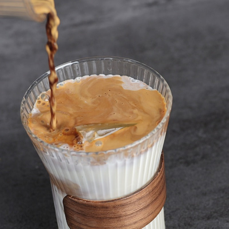 Jamil Glass iced-Coffee Mug