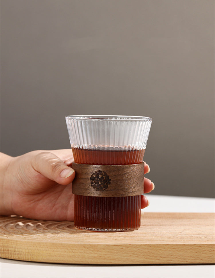 Jamil Glass iced-Coffee Mug