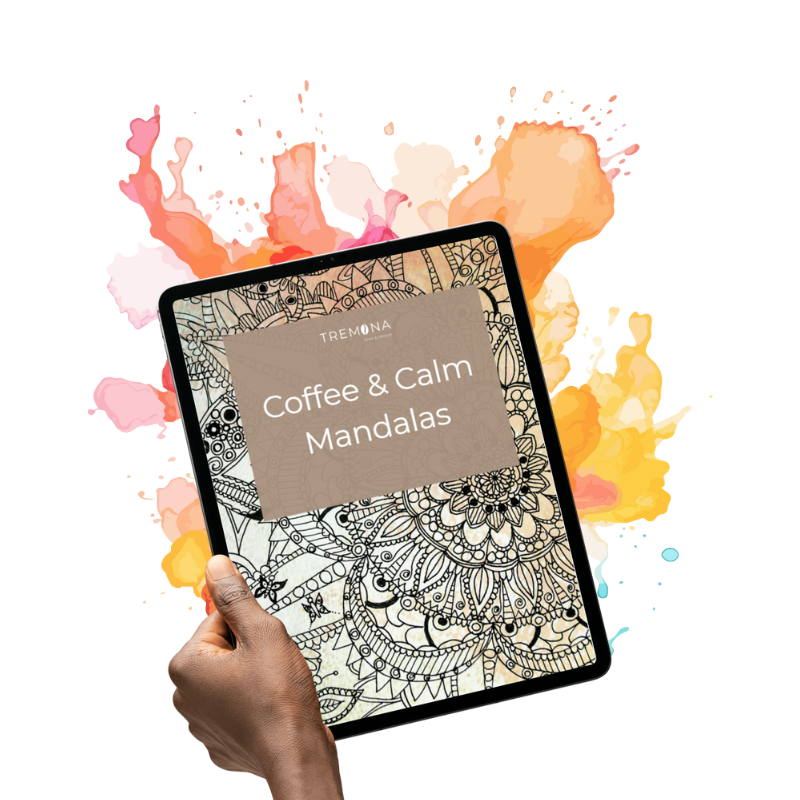 Mandala Coloring for Calm Coffee Moments
