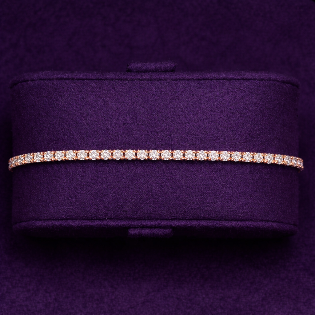 Diamond tennis bracelet - 2mm