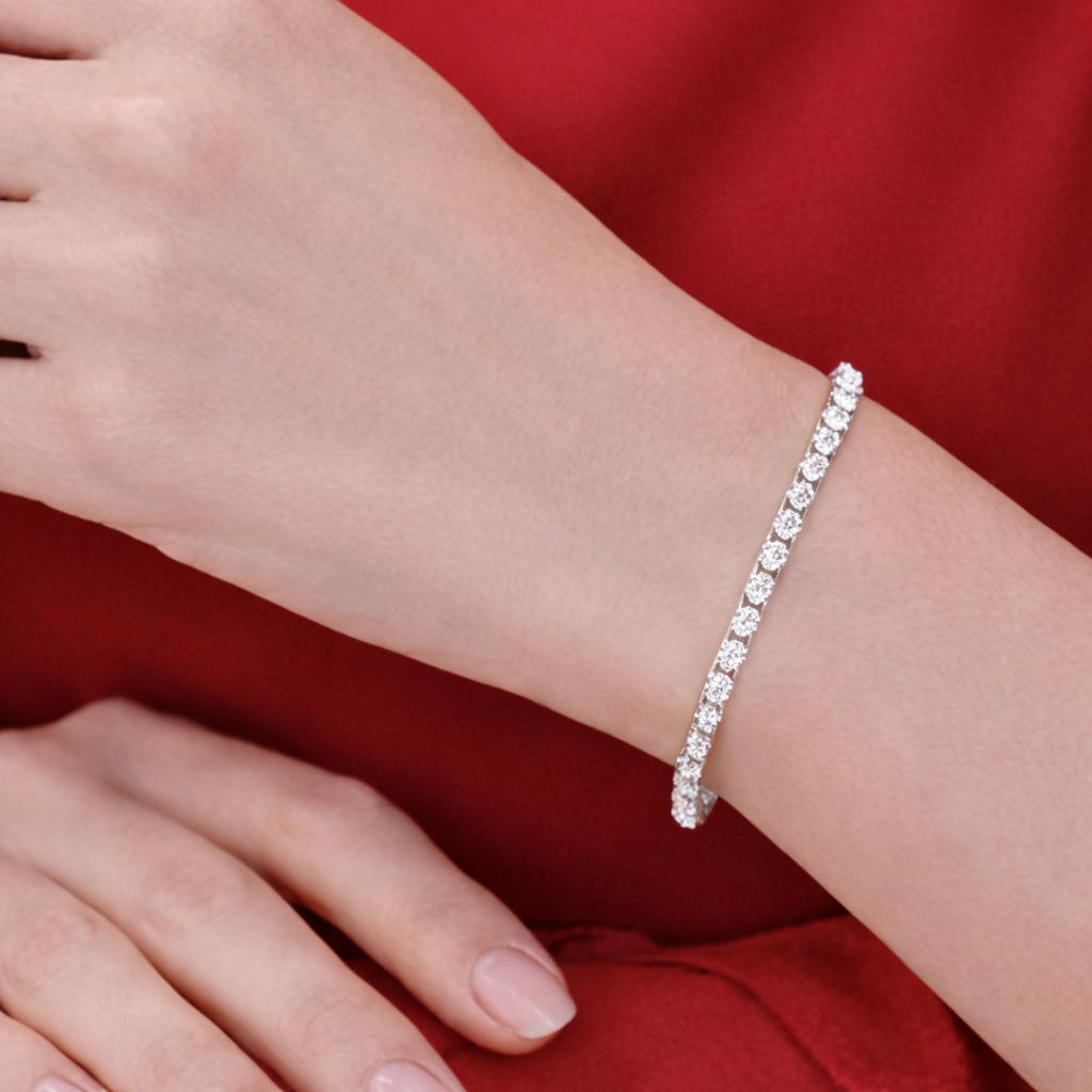 Diamond tennis bracelet - 2mm