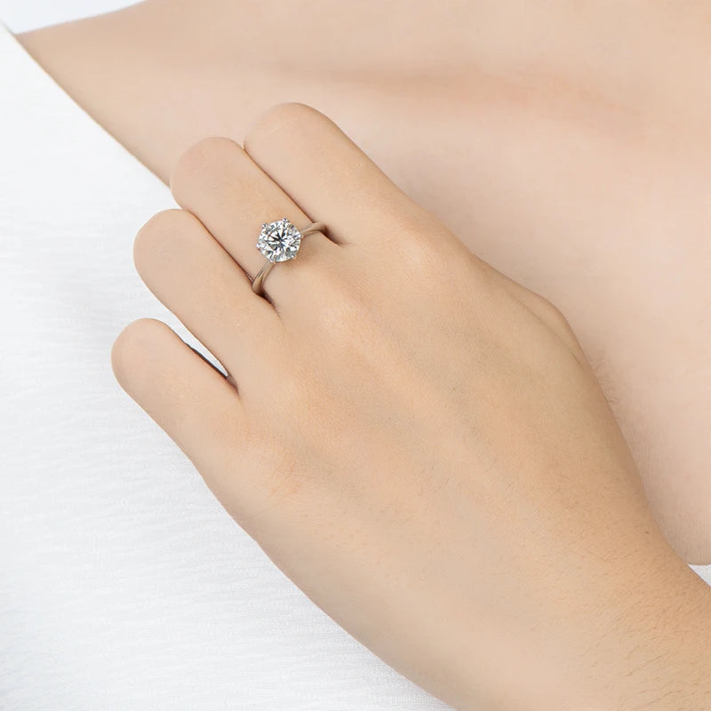 Moissanite Ring