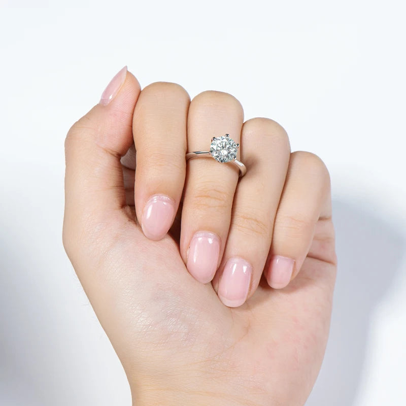 Moissanite Ring