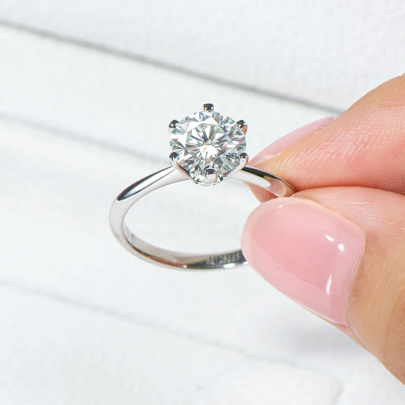 Moissanite Ring