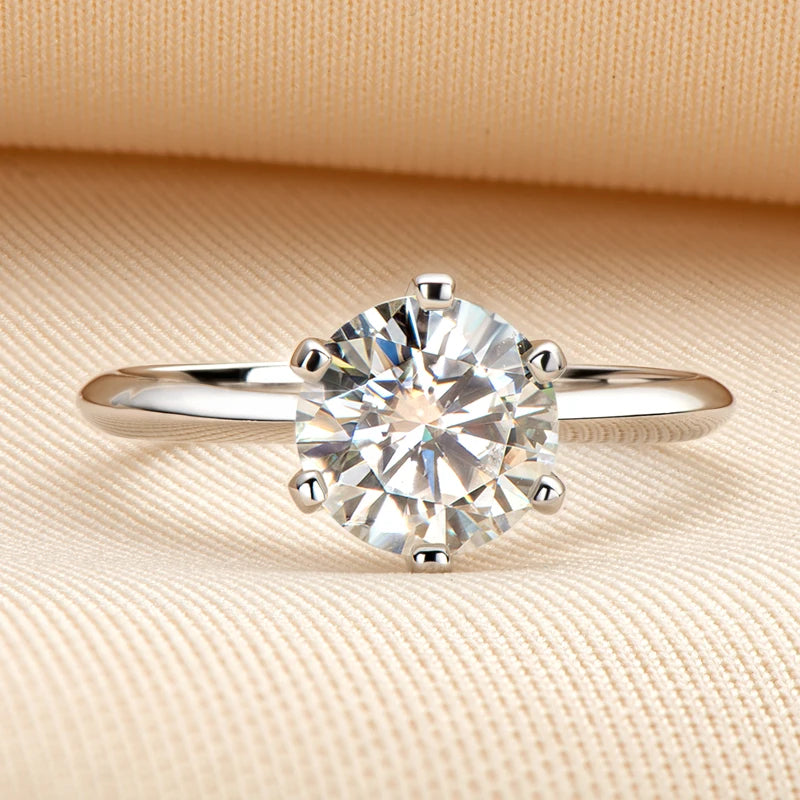 Moissanite Ring