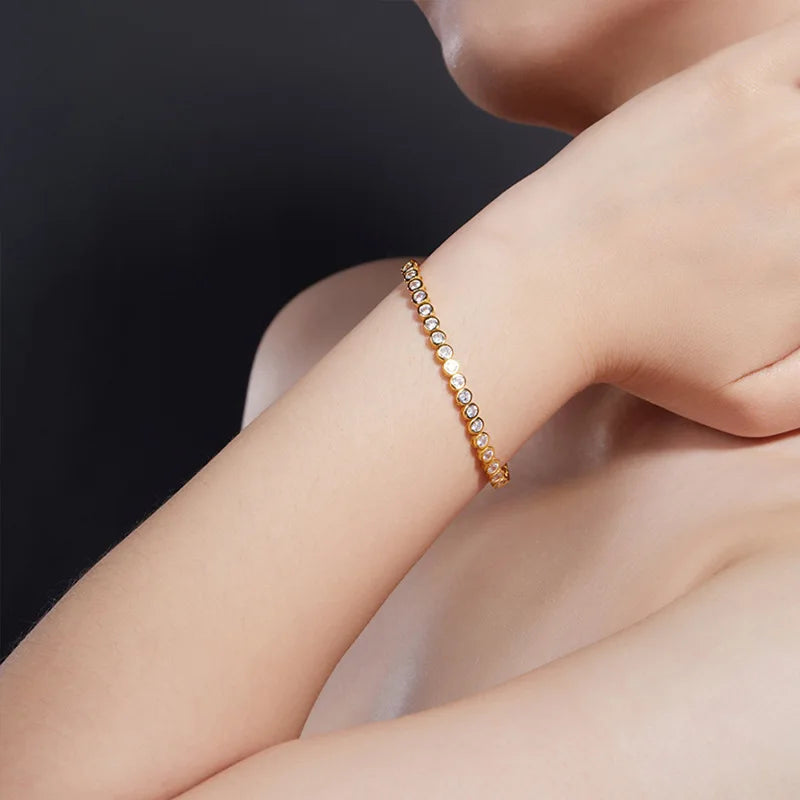 Diamond tennis bracelet - 2mm