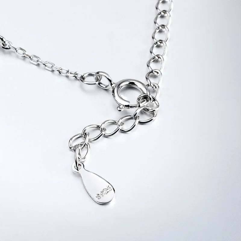 Moissanite Necklace - 0.1CT