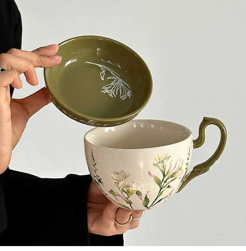 Rural Morning Ceramic Cup Set 460 ml