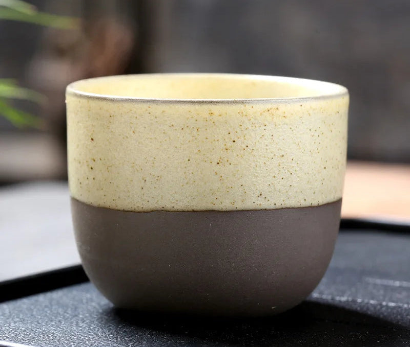Handmade ceramic coffee mug 120 mk