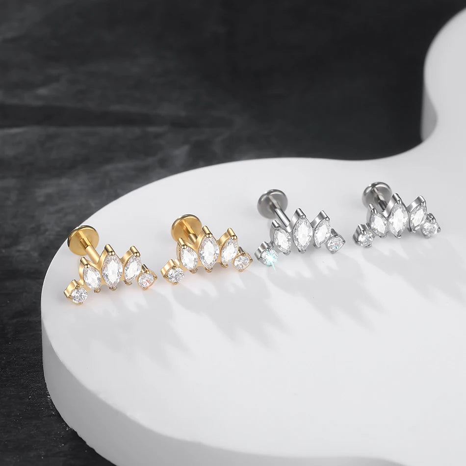1Pc Stud Earrings