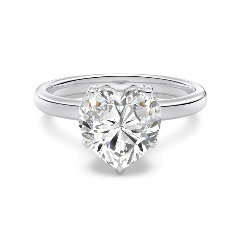 Heart moissanite ring - 3CT