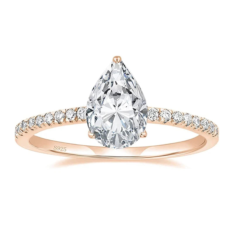 Pear Diamond Ring - 2CT