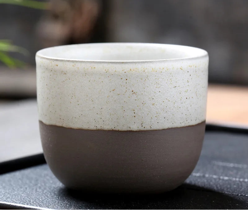 Handmade ceramic coffee mug 120 mk