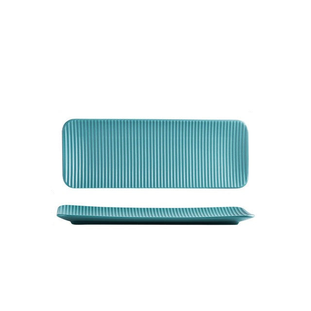 Lizan stripe Tray - small