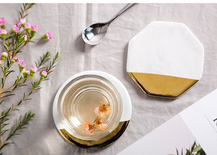 Lukie geometric Coasters